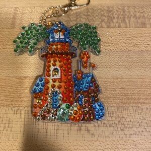 Handmade Easter keychain